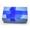 Caixa brilho azul 5x8cm. (12 unid)