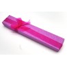Caixa brilho rosa 4x21cm. (12 unid)