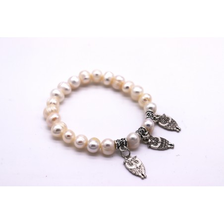 Pulseira pérolas. (2 unid)