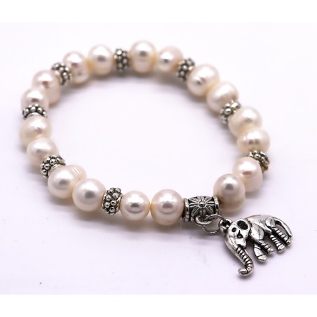 Pulseira pérolas. (2 unid)