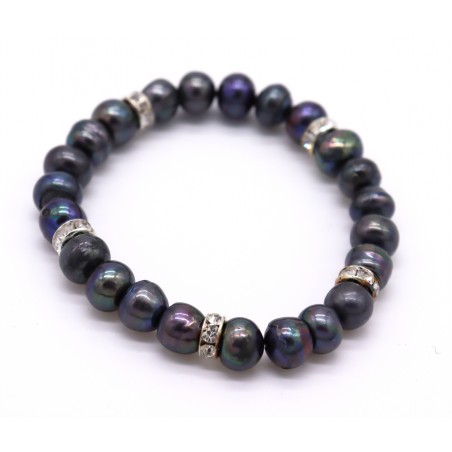 Pulseira pérolas. (2 unid)