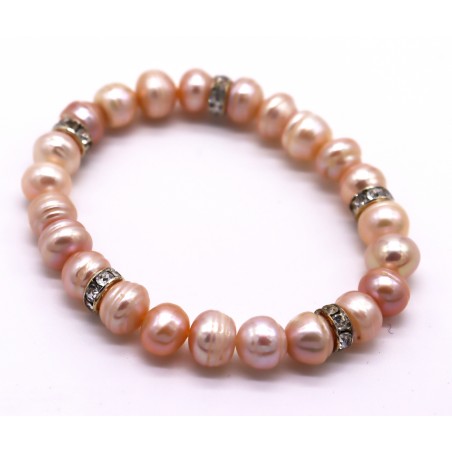 Pulseira pérolas. (2 unid)