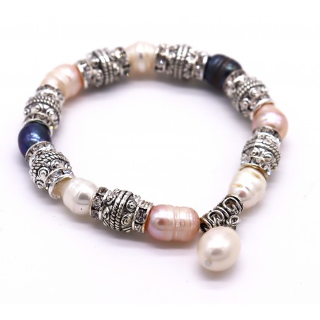 Pulseira pérolas. (2 unid)