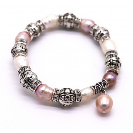 Pulseira pérolas. (2 unid)
