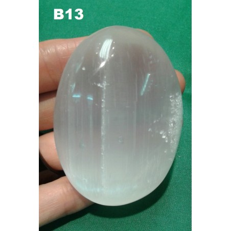 Selenite Sabonete Oval 8cm