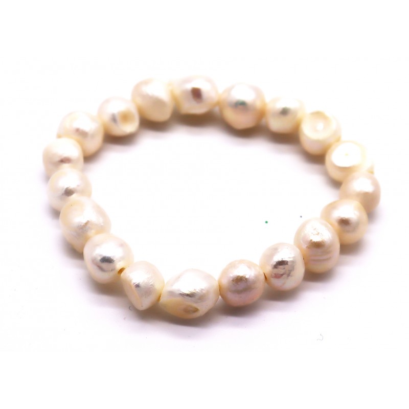 Pulseira pérolas. (4 unid)