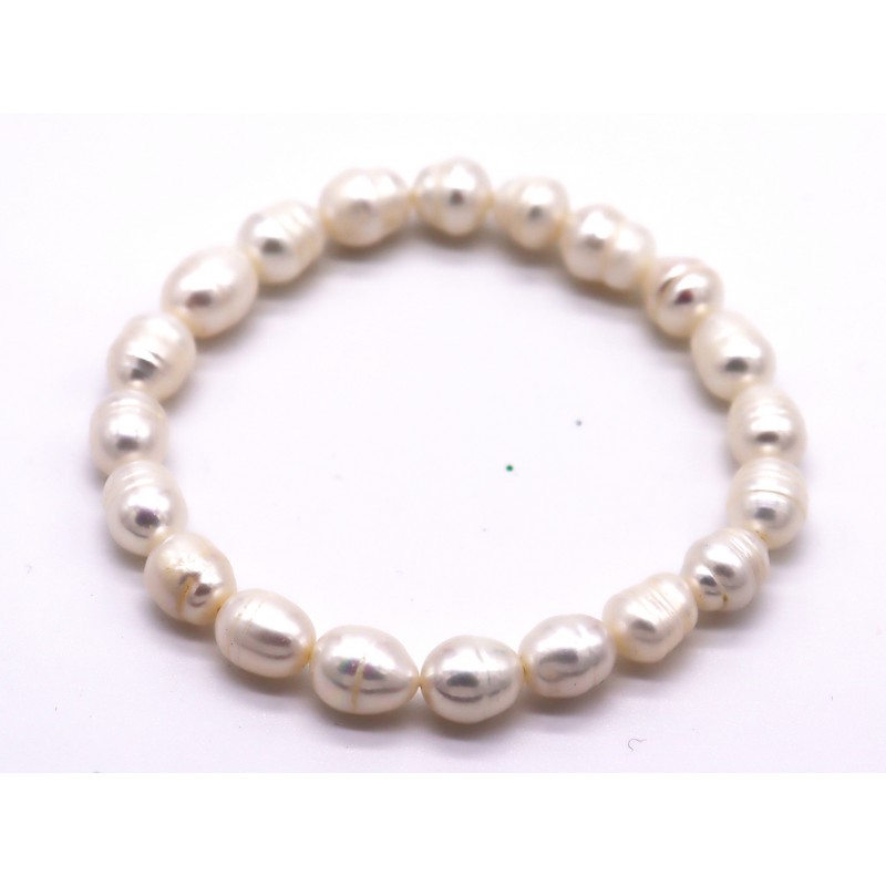 Pulseira pérolas. (4 unid)