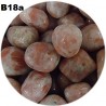Selenite Pedra Rolada Laranja. Saco 100gr.