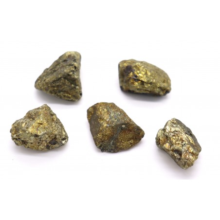 Calcopirite mineral pedaços. Saco 200gr.