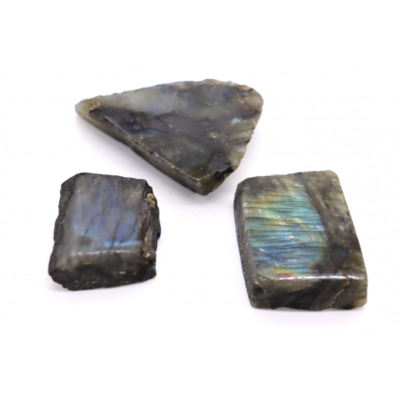 Labradorite Pedaços. Saco aprox 200gr.