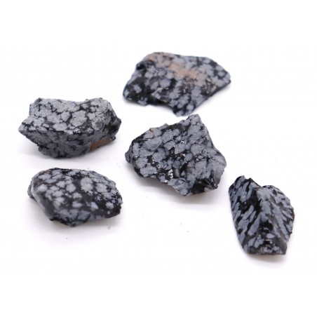 Obsidiana Nevada bruto pedaços. Saco 200gr.