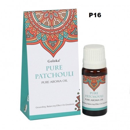 Aroma Essencia Goloka Pure Patchouli 10ml