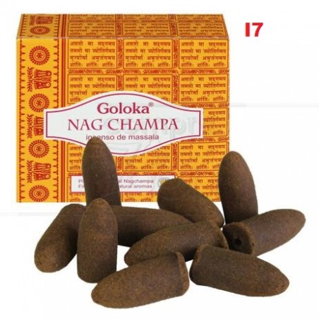 Incenso Cones Goloka (12 unid)