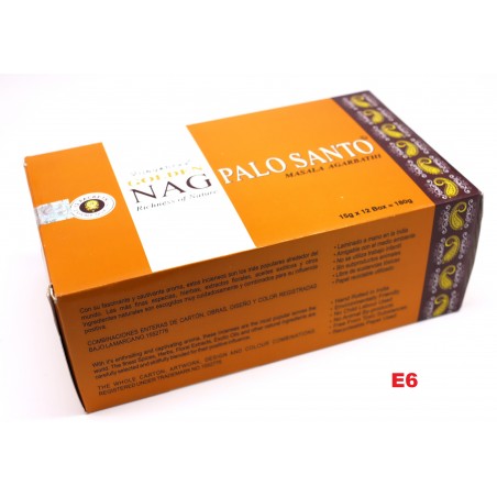 Incenso Golden Palo Santo 15gr (12 unid)