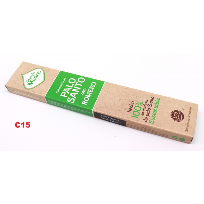 Incenso Sagrada Madre Palo Santo Romero