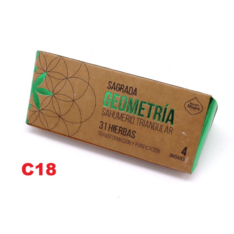 Incenso Sagrada Madre Geometria 31Hierbas