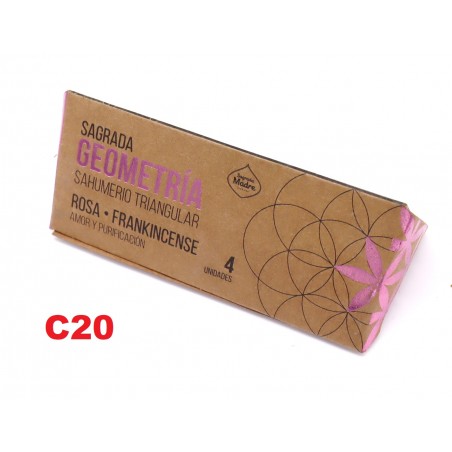 Incenso Sagrada Madre Geometria Rosa