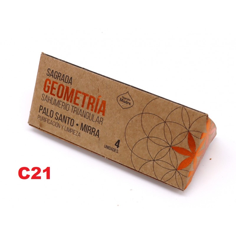 Incenso Sagrada Madre Geometria Mirra