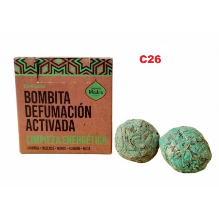 Incenso Sagrada Madre Bombitas Limpieza Energética Set8