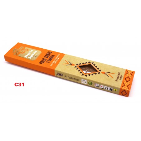 Incenso Mystic Spirits Palo Santo y Canela
