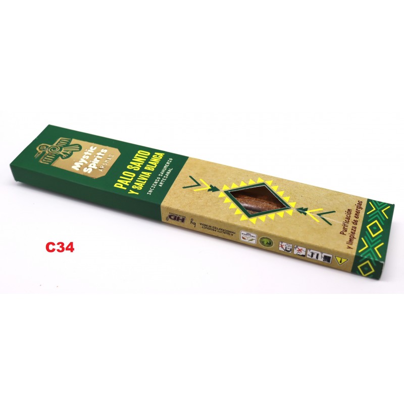 Incenso Mystic Spirits Palo Santo y Salvia