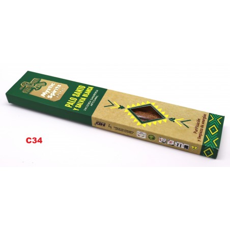 Incenso Mystic Spirits Palo Santo y Salvia