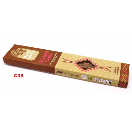 Incenso Mystic Spirits Palo Santo y Sândalo