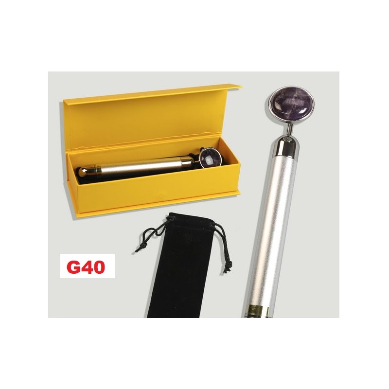 Massajador Facial vibratório Ametista