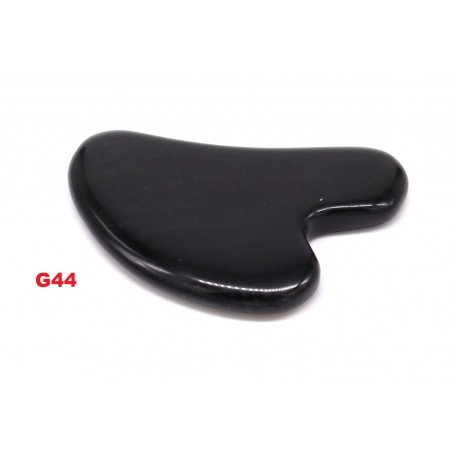 Massajador Gua Sha Obsidiana Negra