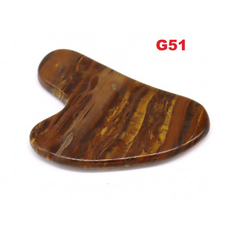 Massajador Gua Sha Olho de Tigre