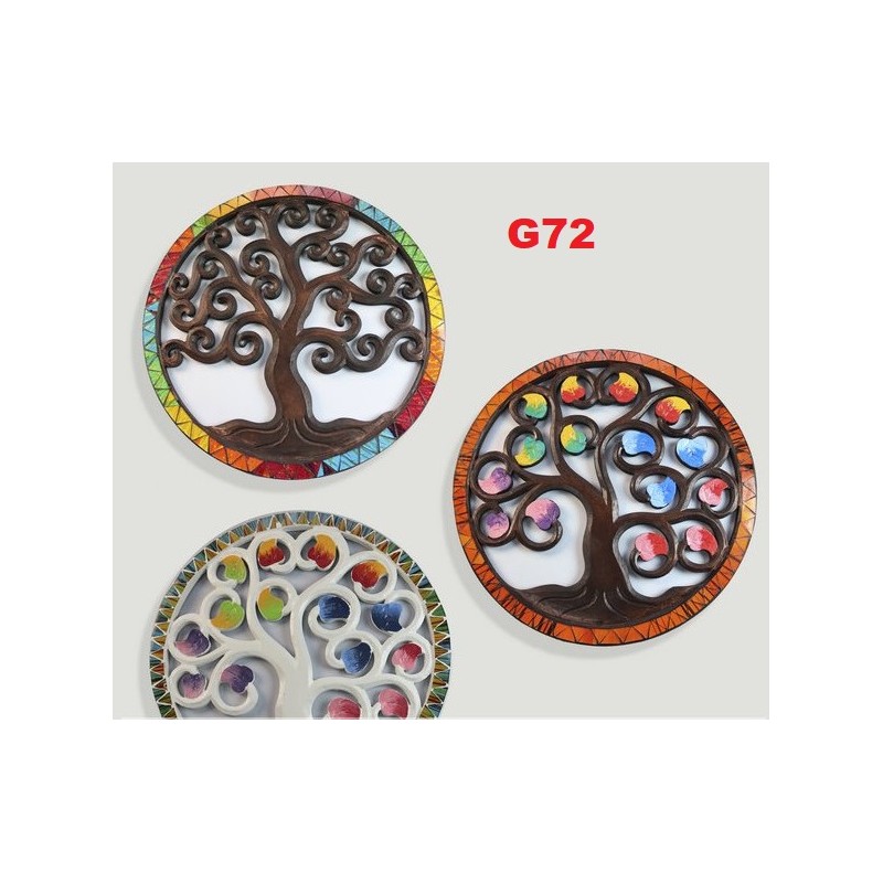 Arvore Vida Mosaico redonda 30cm