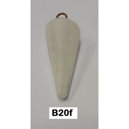 Selenite Pendente Péndulo 3cm