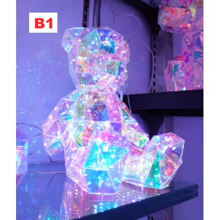 Urso Acrilico 25cm