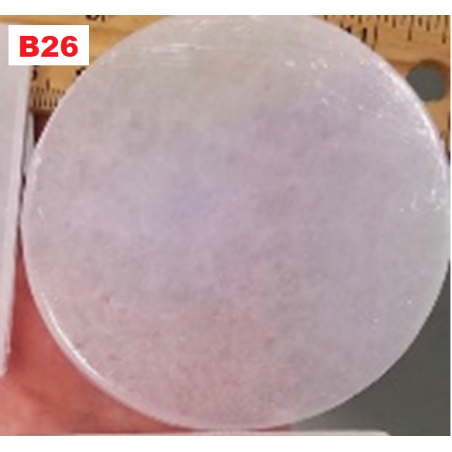 Selenite Base Redonda 10cm