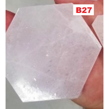 Selenite Base Hexagonal 10cm
