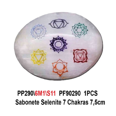 Sabonete Selenite 7 Chakras