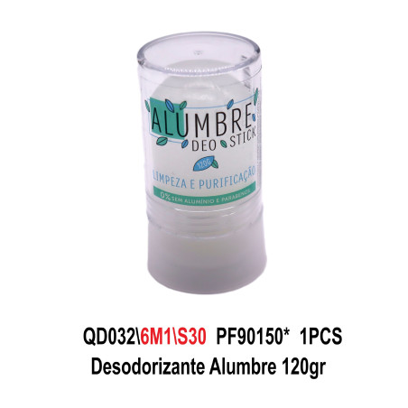 Desodorizante Alumbre