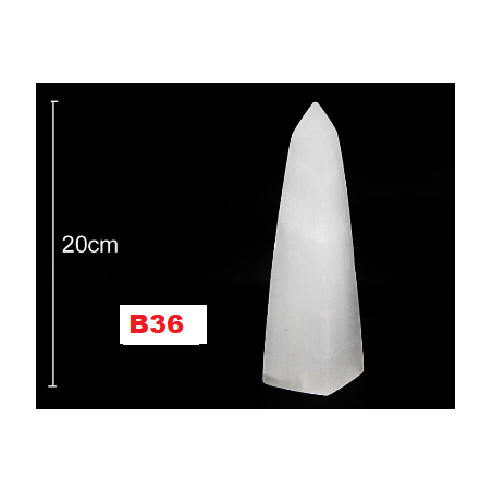 Selenite Obelisco 20cm