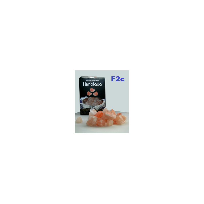 Sal Himalaias Pedaços. Saco 1Kg.