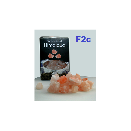 Sal Himalaias Pedaços. Saco 1Kg.