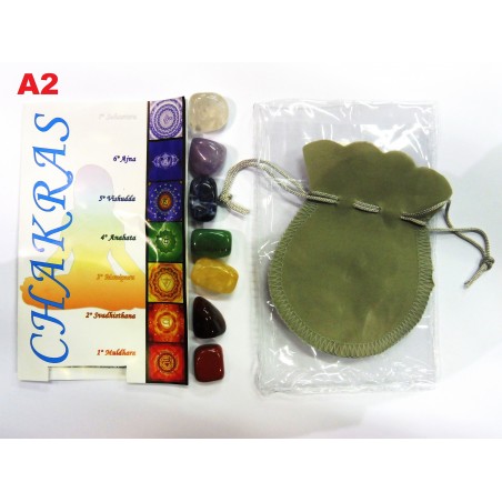 Saco Pedras 7 Chakras