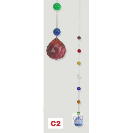 Bolas Cristal Feng Shui 7 Chakras