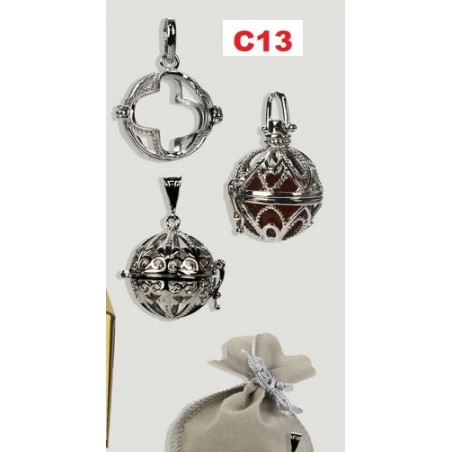 Set Pend c/ 7 Bolas Chakras