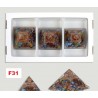 Piramide 7 Chakras Chips 6x6cm