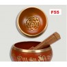Taça Tibetana Laranja 12cm