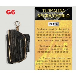 Pendente Turmalina Negra
