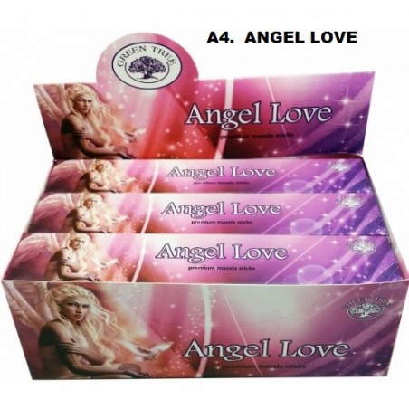 Incenso Green Tree Angel Love 15gr. (12 unid)