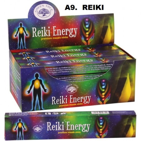 Incenso Green Tree Reiki 15gr. (12 unid)