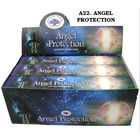 Incenso Green Tree Angel Protection 15gr. (12 unid)