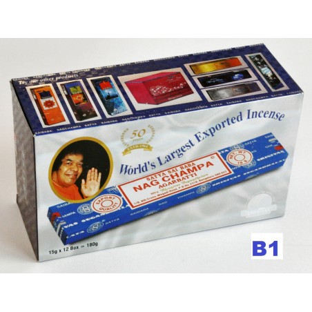 Incenso Nag Champa 15gr. (12 unid)